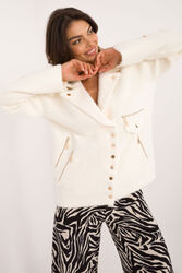 Kurtka Damska Model MBM-KR-250.77 Ecru - MBM