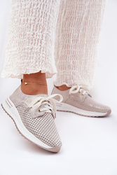 Półbuty Model Artiker 56C2113 BeigeGold - Step in style