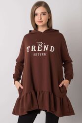 Tunika Model FA-TU-7369.41X Dark Brown - Fancy Hurtownia odzieży on-line, moda damska, bielizna i obuwie dla kobiet