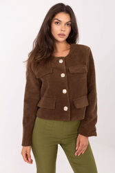 Żakiet Model IT-KR-FL9586.64 Brown - Rue Paris