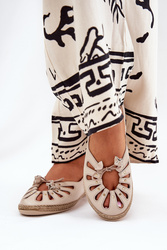 Baleriny Model Zazoo 10179 Beige - Step in style