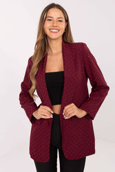 Marynarka Model IT-MA-18657.88 Bordo - Rue Paris