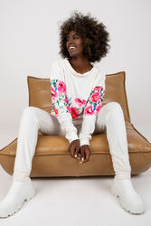 Spodnie Komplet Model RV-KMPL-8172.44P White - Rue Paris