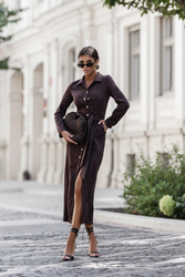 Sukienka Model Ilya 356758926 Brown - LaBalancia