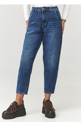 Spodnie Jeansy Damskie Model C12 Denim Jeans - Makadamia