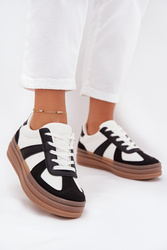 Buty Sportowe Model Sivirae X3032 WhiteBlack - Step in style