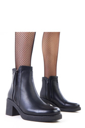 Botki Model Zerisa E8626 Black - Solea