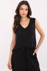 Bluzka Model D73761M11218A Black - Sublevel