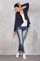 Bluza Damska Model M006 Grafit - Infinite You