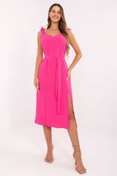 Sukienka Model WN-SK-1211.58 Fluo Pink - Rue Paris