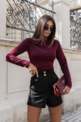 Bluzka Model Thea 356762816 Bordo - LaBalancia