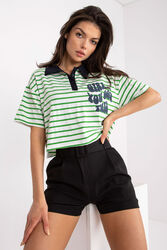 Bluzka Model FA-BZ-7785.91P WhiteGreen - Fancy