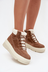 Śniegowce Model Vinceza 95354 Camel - Step in style