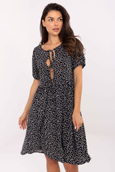 Sukienka Model D73771M30466A BlackWhite - Sublevel