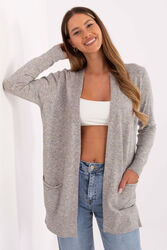 Sweter Kardigan Model PM-SW-8481.01 Grey - Factory Price