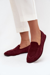 Mokasyny Model Miryelle 2517 Bordo - Step in style