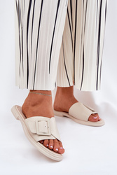 Sandał Klapki Model DA SJ2302-01 Beige - Step in style