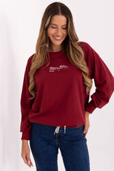 Bluza Damska Model RV-BL-A870.45 Bordo - Relevance