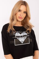 Bluzka Model CLM-BZ-0012.94 Black - Factory Price