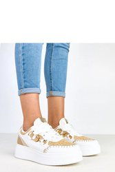 Buty Sportowe Model Lina B2093 Beige - Solea