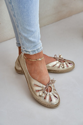 Baleriny Model Zazoo 10179 Gold - Step in style