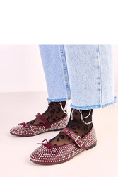 Baleriny Model Mylie Q2574 Bordo - Solea