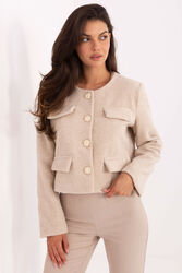 Zakiet Model IT-KR-FL9586.64 Light Beige - Rue Paris