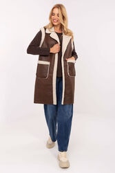Kamizelka Model IT-KZ-96916.68 Brown - Factory Price