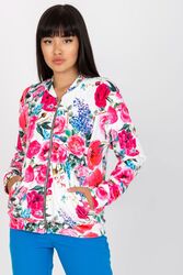 Bluza Damska Model RV-BL-8116.86P WhitePink - Rue Paris
