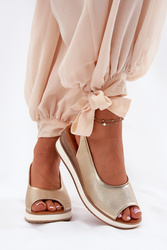 Sandały Model Artiker 56C2312 Gold - Step in style