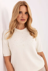 Sweter Damski Model PM-SW-PM-5059.15 Light Beige - Factory Price