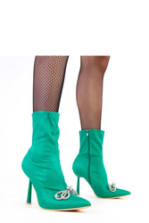 Botki Model Bellana 2I5C-AX5301-03 Green - Solea