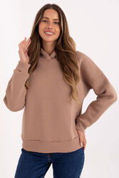 Bluza Damska Model RV-BL-A1006.27 Dark Beige - Relevance