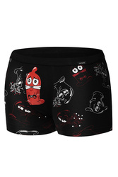 Bokserki Model Rubber 280221 Black - Cornette