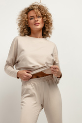 Bluza Damska Model T3813 Light Beige - Tessita