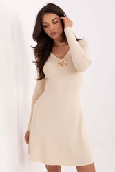 Sukienka Model PM-SK-DF61033.58 Light Beige - Factory Price